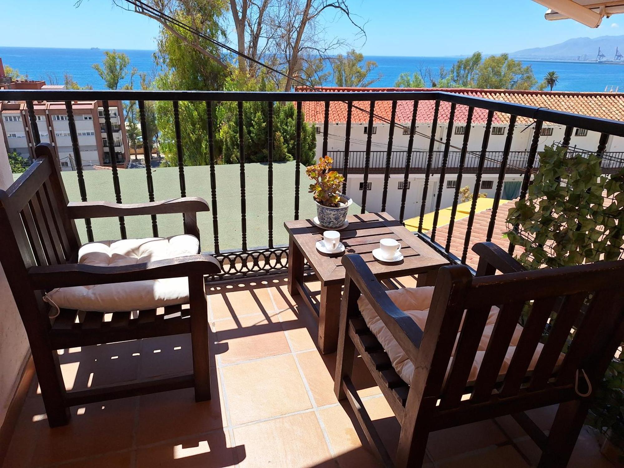 El Balneario Beach And Views, Apartamento Y Terraza Малага Екстер'єр фото